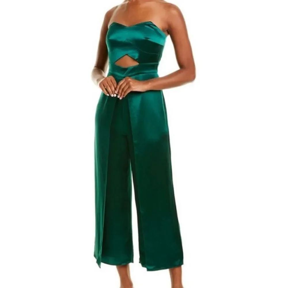 Mestiza | Elegant Green Jumpsuit